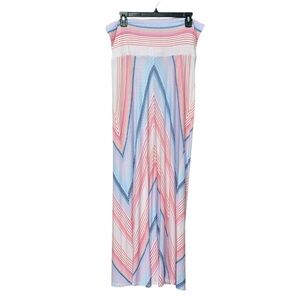 🟣Motherhood Maternity Chevron Maxi Skirt – Size Medium
